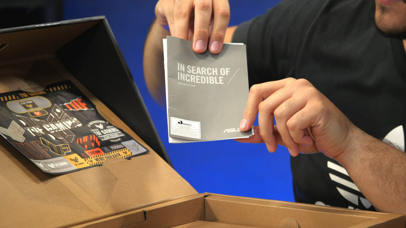 Unboxing e Hands-on TUF F15