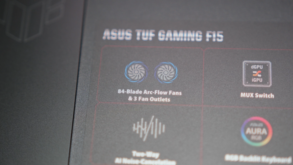 novo tuf f15
