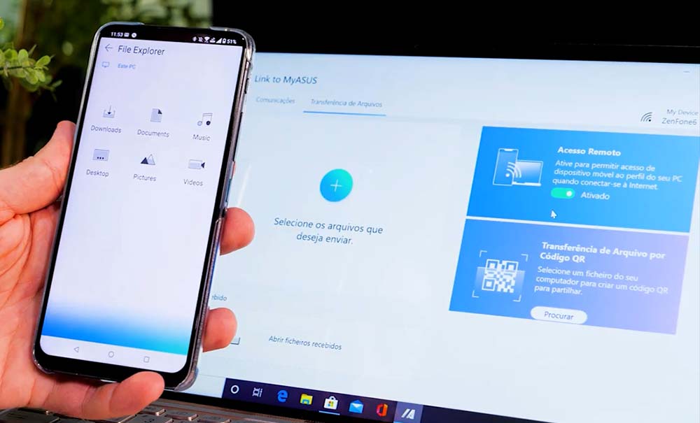 Link to MyASUS permite conectar smartphone ao notebook ASUS