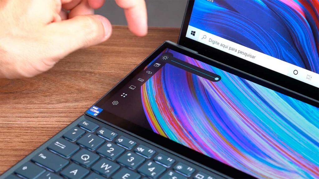 conheça o screenpad plus