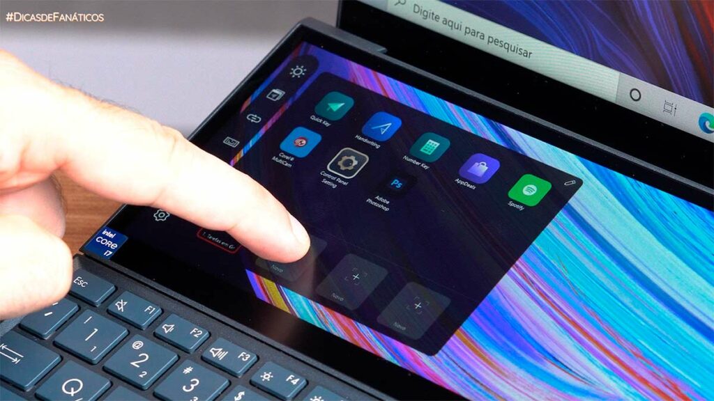 criar tarefas em grupo zenbook