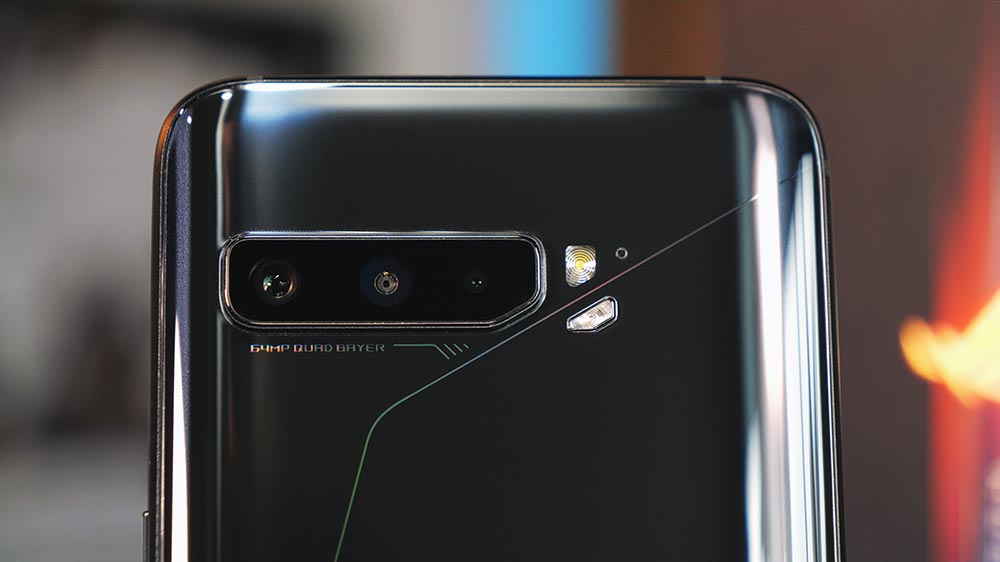 Sistema de câmera tripla do ROG Phone 3