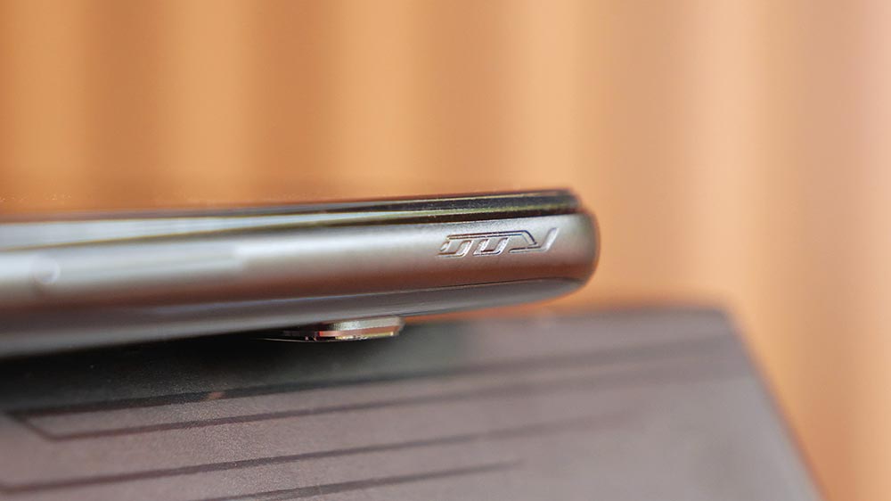 Detalhe do AirTrigger do ROG Phone 3