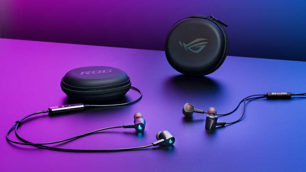 Fones de ouvido ROG Cetra II do ASUS ROG Phone 5