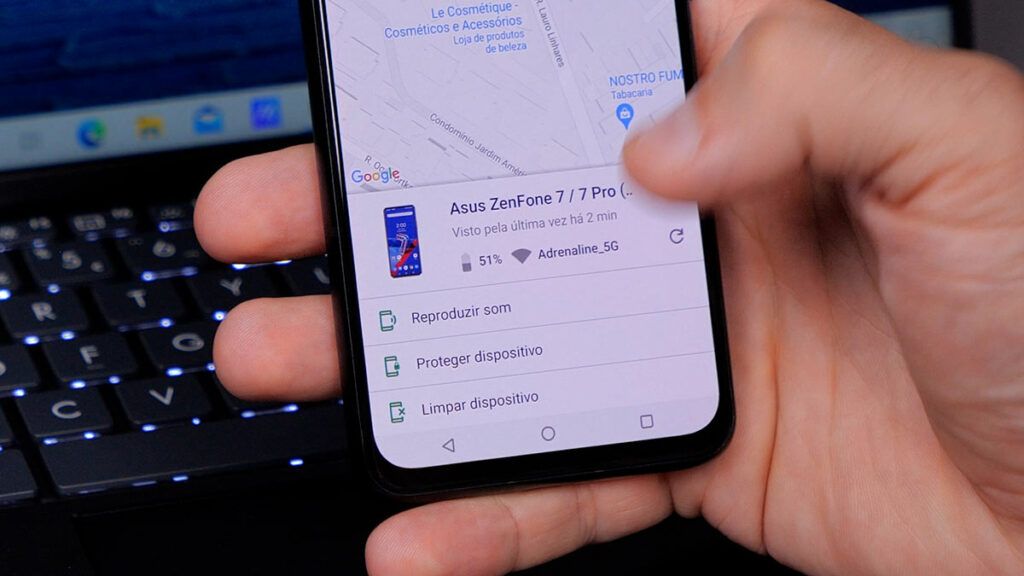 Como rastrear seu celular