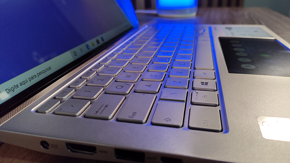 Teclado do ZenBook 14 UX434