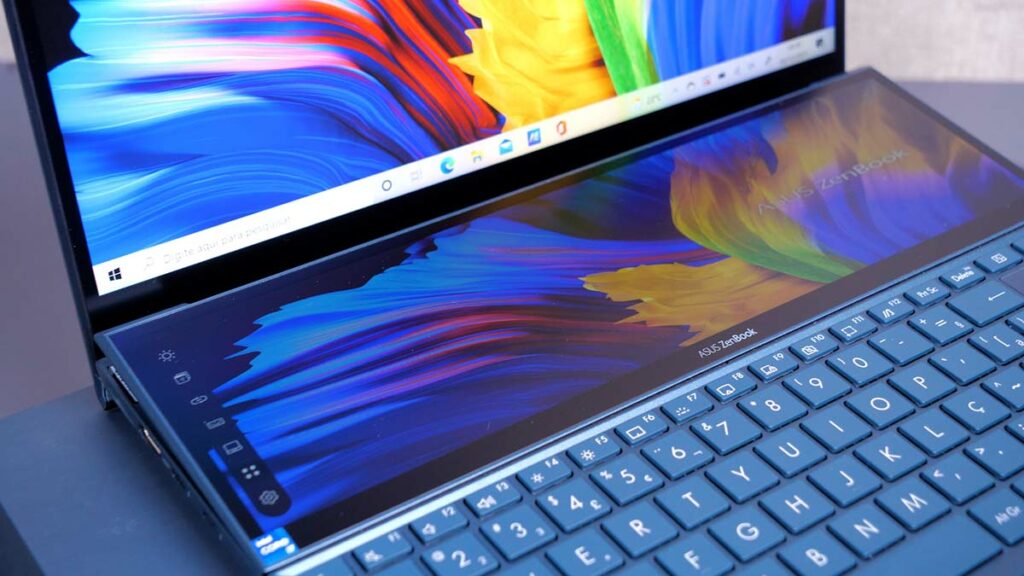 duas telas asus zenbook