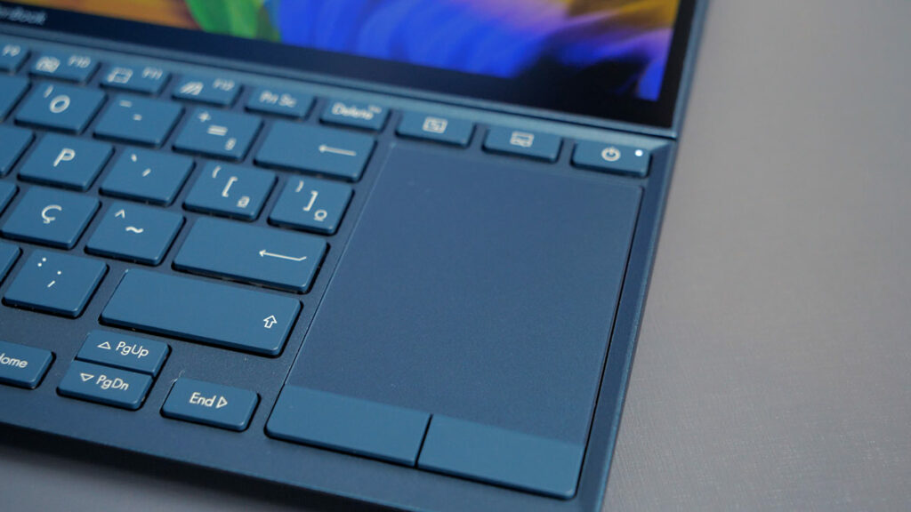 touchpad asus zenbook duo 14