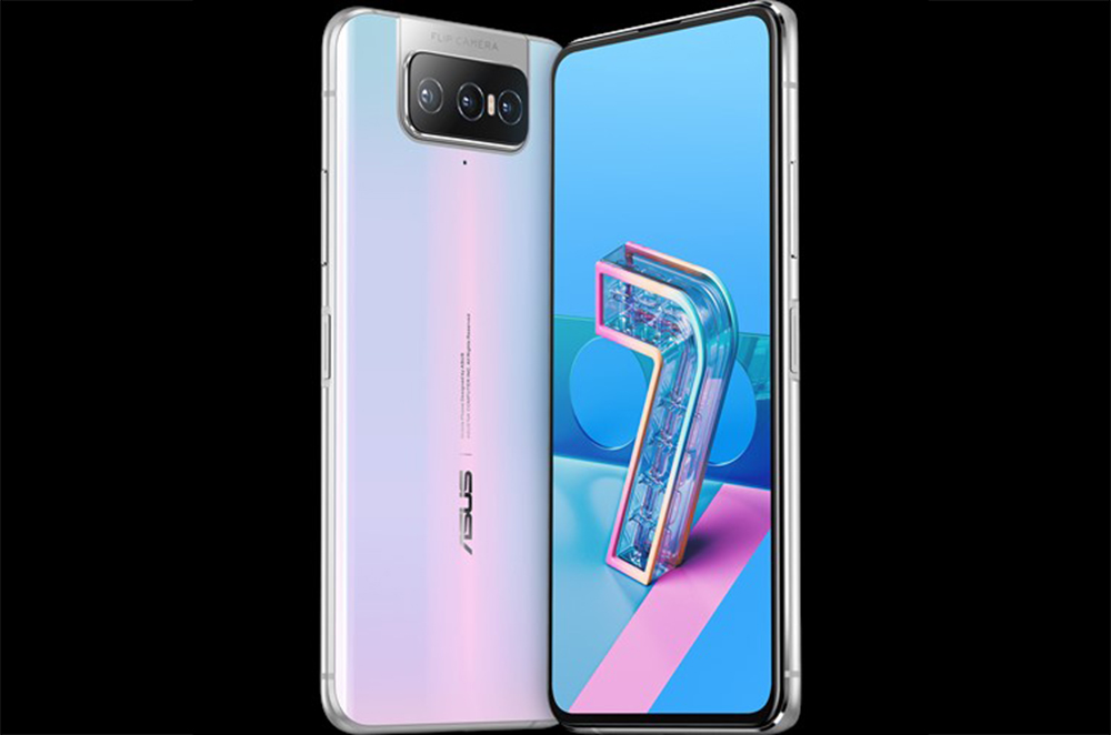 imagem do ZenFone 7 que chega ao Brasil em 10 dezembro